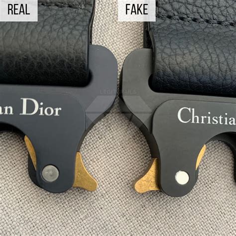 dior saddle fake vs real